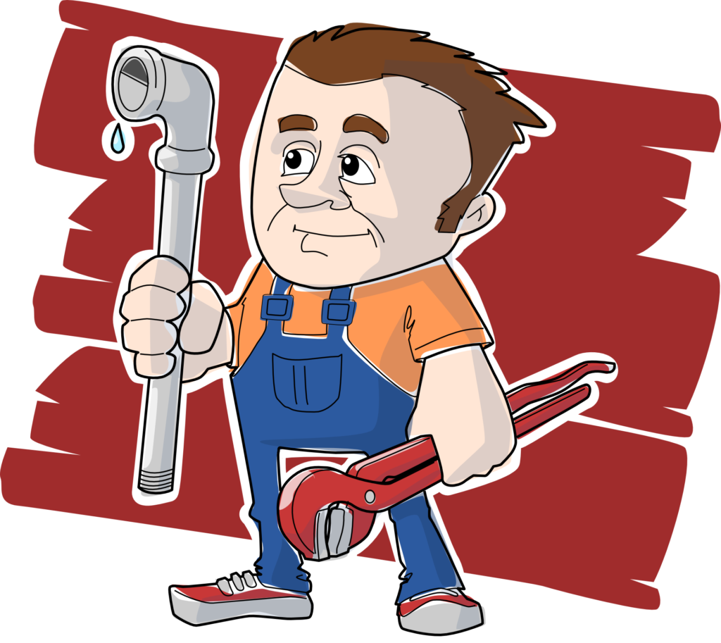 Plumber illustration