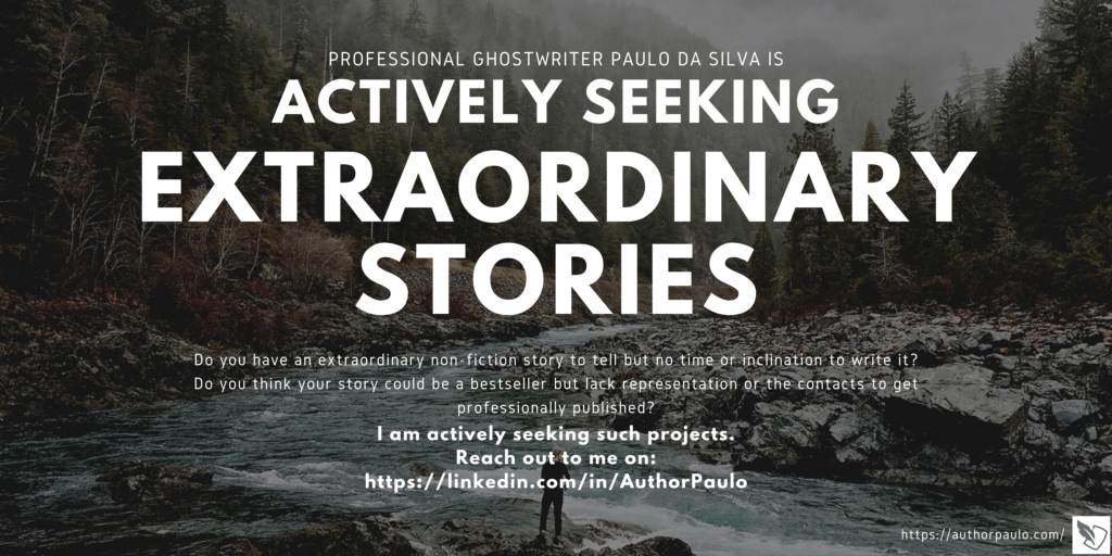Actively Seeking Extraordinary Stories