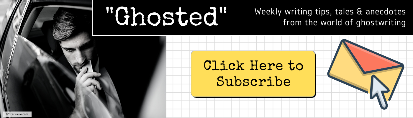 Ghosted Newsletter Subscribe Banner
