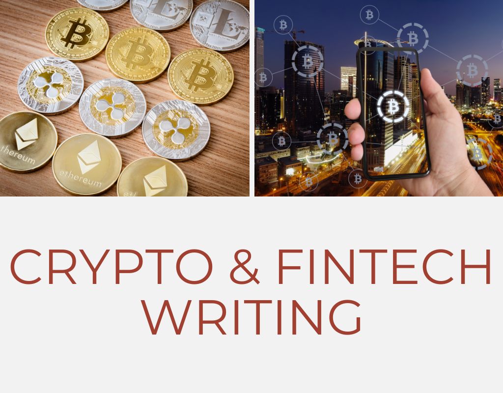 Crypto and Fintech writing