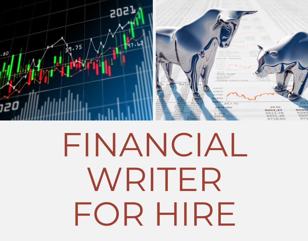 Financial writer for hire
