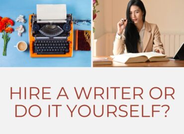 Pay a ghostwriter or do it yourself